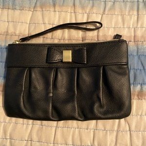 Beautiful black casual or dressy wristlet